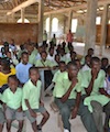 Výstavba školy na Haiti